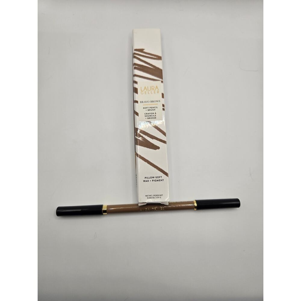 Laura Geller: Bravo Brows Soft Pencil & Brush- Blonde NEW